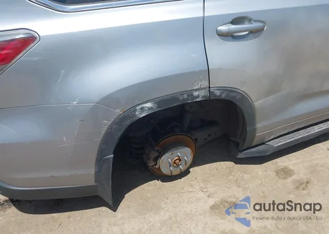 2015 Toyota Highlander Xle V6 z USA, uszkodzony, nr VIN 5TDJKRFH5FS190187